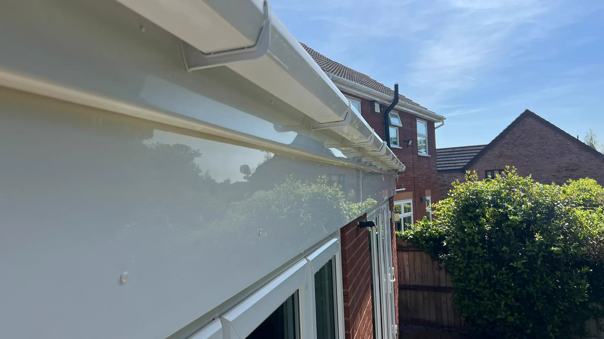 Fascia and soffit cleaning